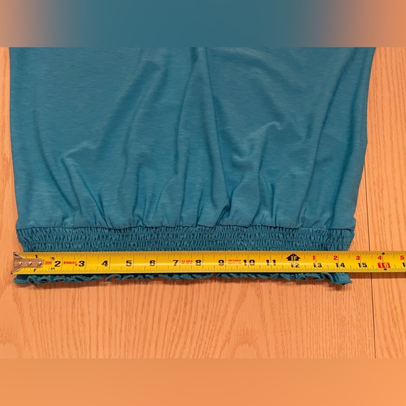 Blue Ruched Top - Picture 7 of 8